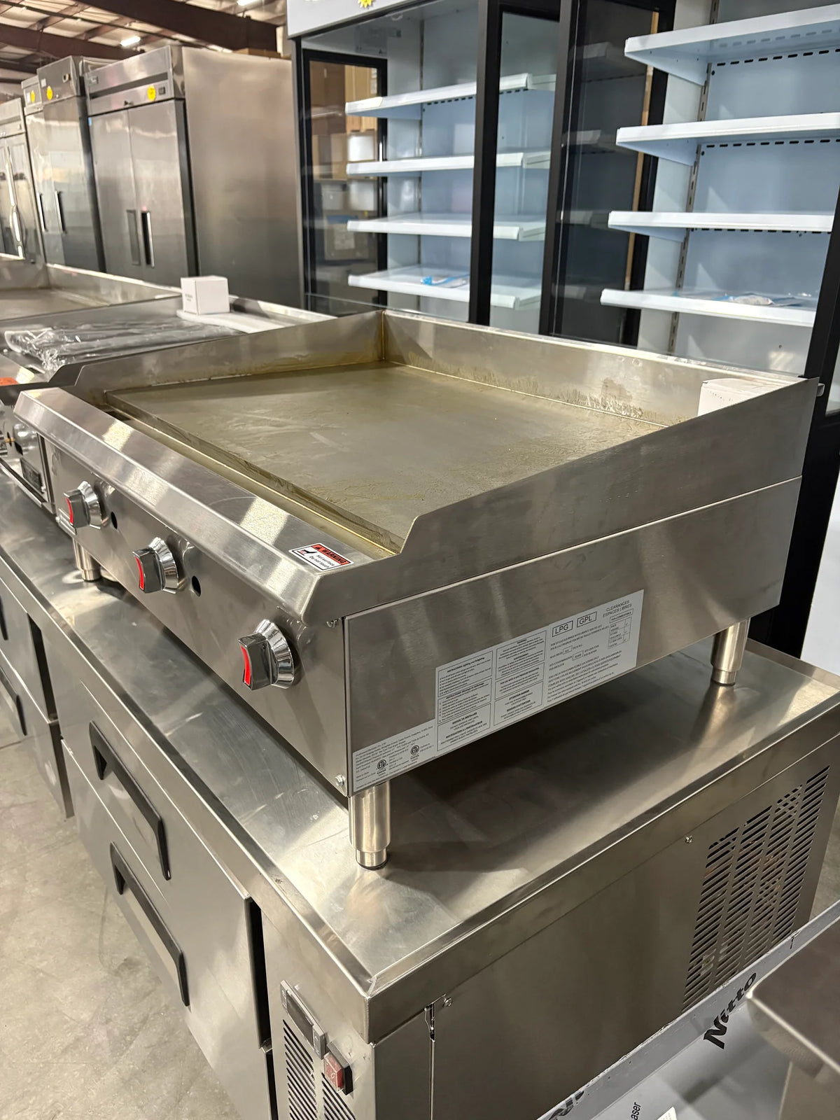 CES 36" Manual Griddle