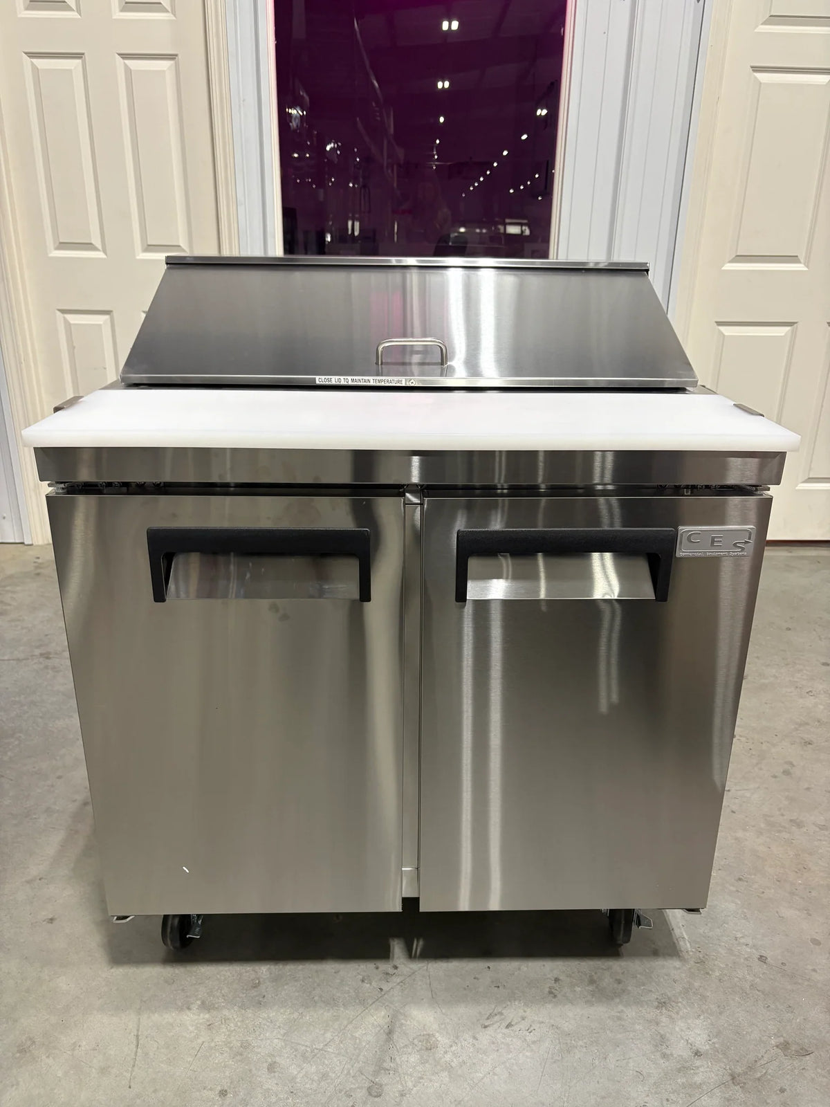 CES 36" Refrigerated Prep Station